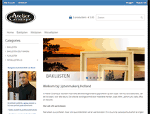 Tablet Screenshot of lijstenmakerij.nu